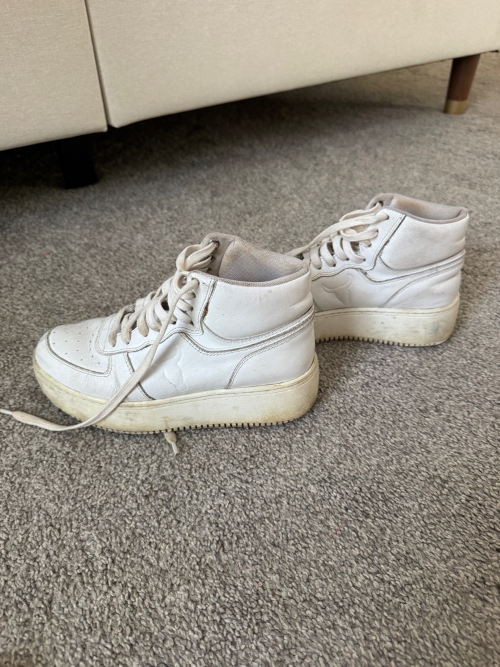 Windsor smith platform white High-Top Sneakers